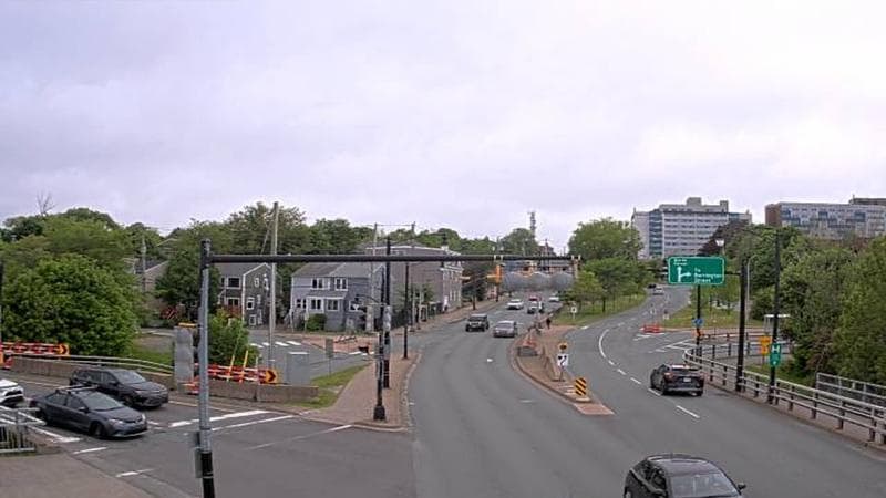 Mac Donald Bridge - Dartmouth bound