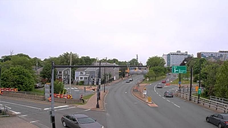 Mac Donald Bridge - Dartmouth bound