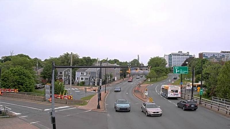 Mac Donald Bridge - Dartmouth bound