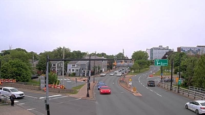 Mac Donald Bridge - Dartmouth bound