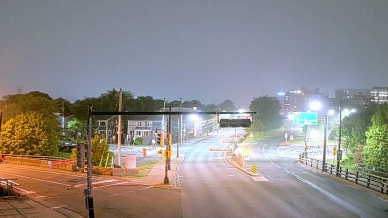 Mac Donald Bridge - Dartmouth bound