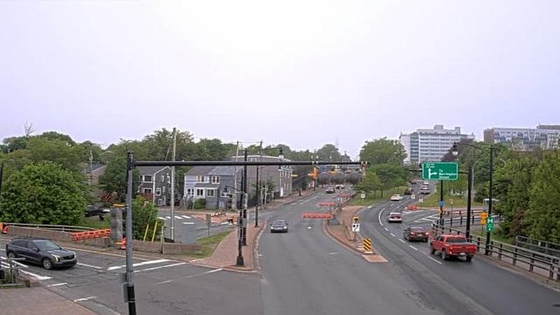 Mac Donald Bridge - Dartmouth bound