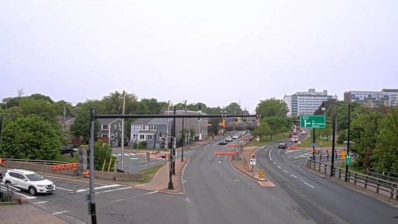 Mac Donald Bridge - Dartmouth bound