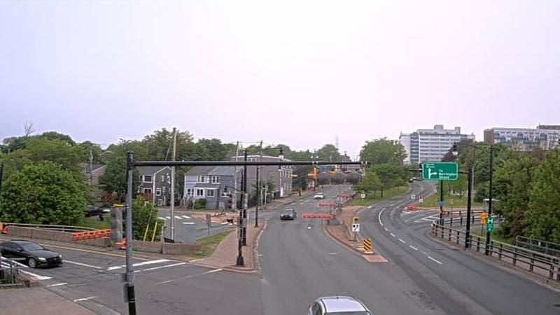 Mac Donald Bridge - Dartmouth bound