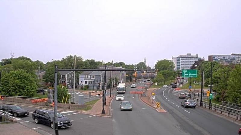 Mac Donald Bridge - Dartmouth bound