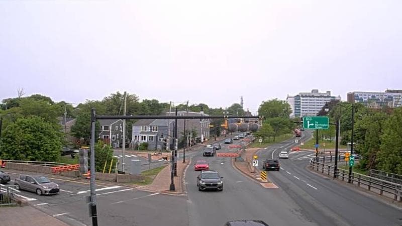Mac Donald Bridge - Dartmouth bound