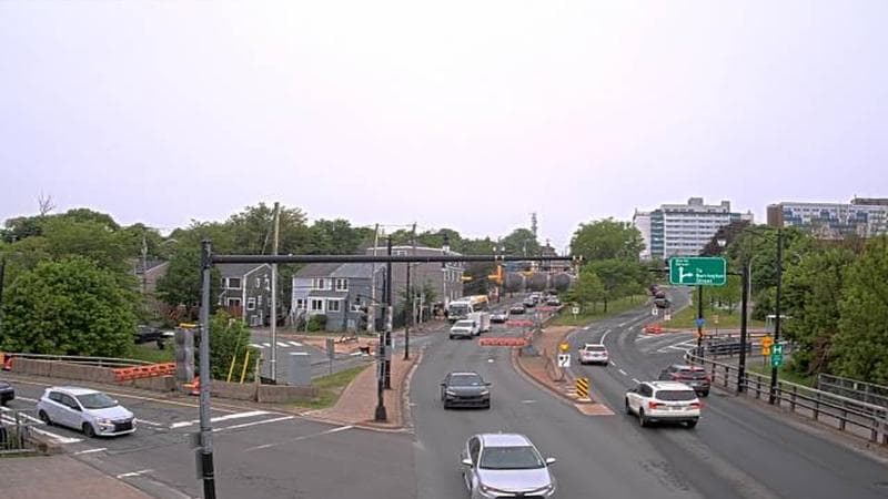 Mac Donald Bridge - Dartmouth bound