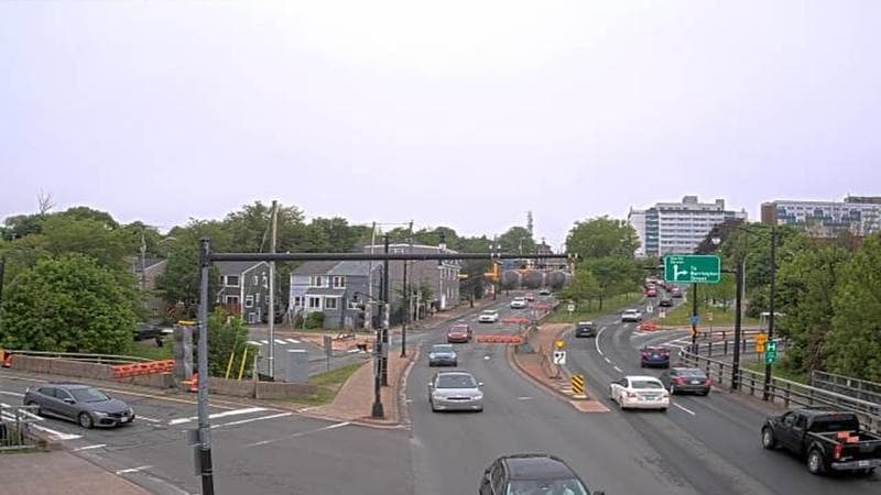 Mac Donald Bridge - Dartmouth bound