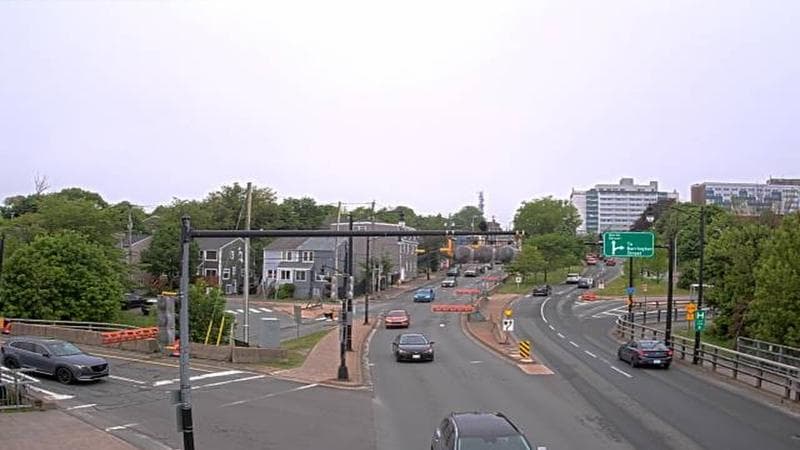 Mac Donald Bridge - Dartmouth bound