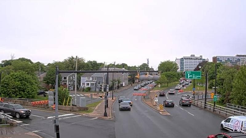 Mac Donald Bridge - Dartmouth bound