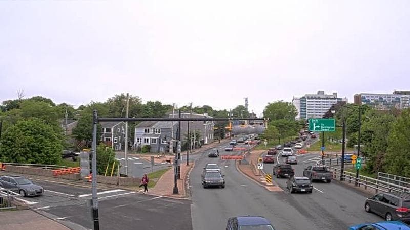 Mac Donald Bridge - Dartmouth bound