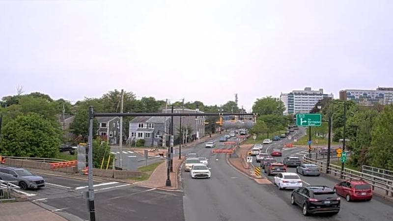 Mac Donald Bridge - Dartmouth bound