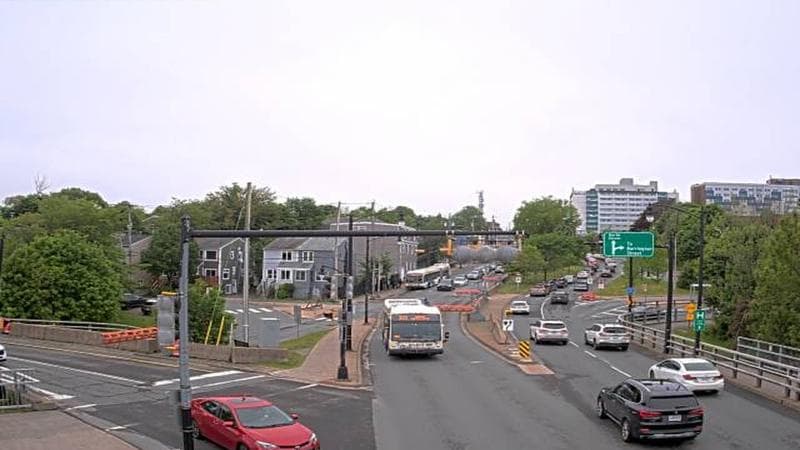 Mac Donald Bridge - Dartmouth bound