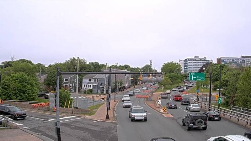 Mac Donald Bridge - Dartmouth bound