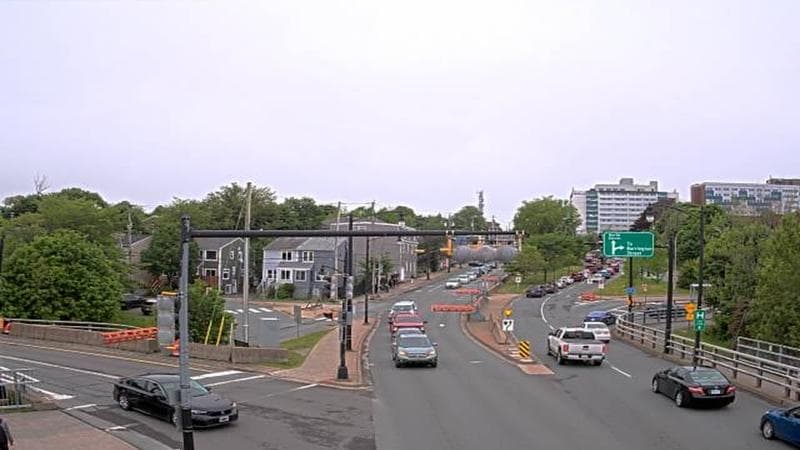 Mac Donald Bridge - Dartmouth bound