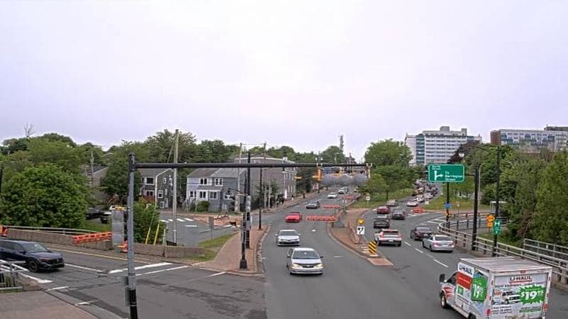 Mac Donald Bridge - Dartmouth bound