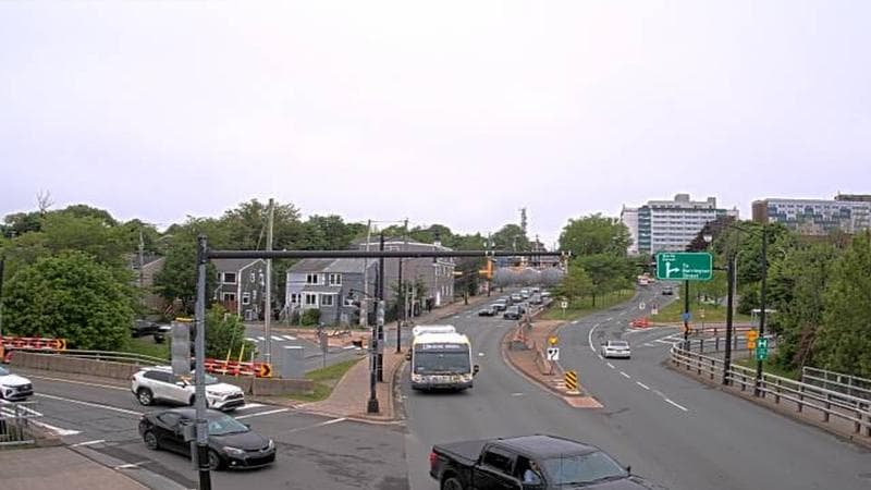 Mac Donald Bridge - Dartmouth bound