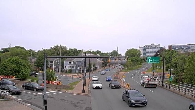 Mac Donald Bridge - Dartmouth bound