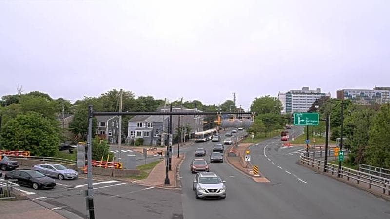 Mac Donald Bridge - Dartmouth bound