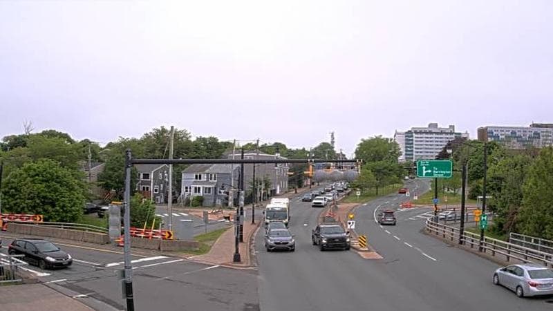 Mac Donald Bridge - Dartmouth bound