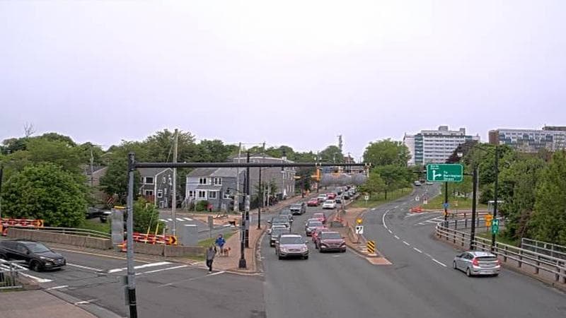 Mac Donald Bridge - Dartmouth bound