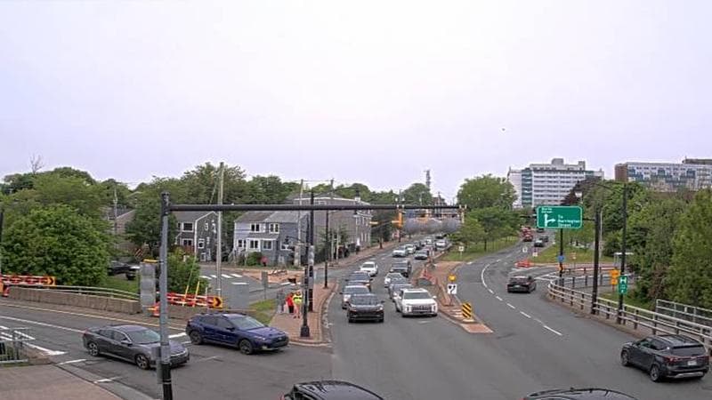 Mac Donald Bridge - Dartmouth bound