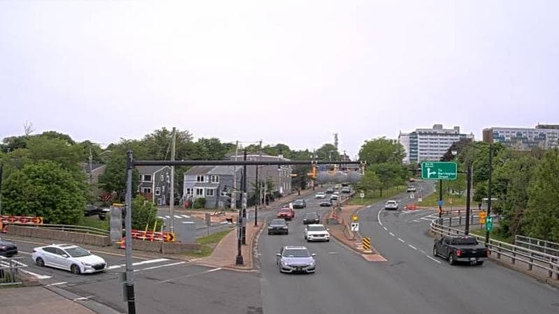 Mac Donald Bridge - Dartmouth bound