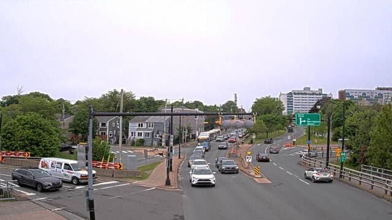 Mac Donald Bridge - Dartmouth bound