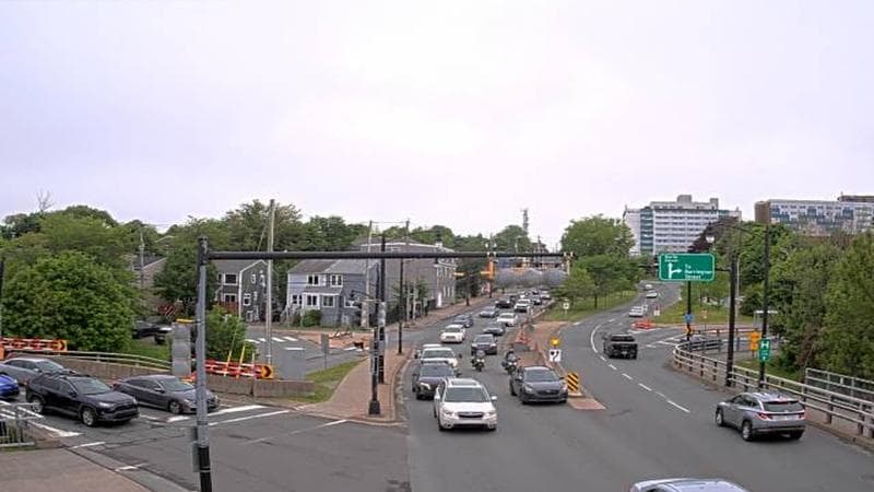 Mac Donald Bridge - Dartmouth bound