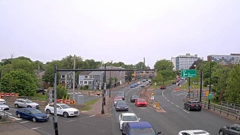 Mac Donald Bridge - Dartmouth bound