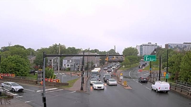 Mac Donald Bridge - Dartmouth bound