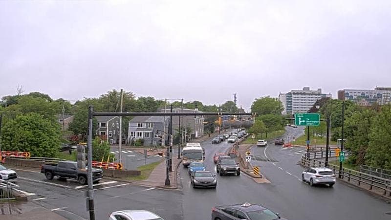 Mac Donald Bridge - Dartmouth bound