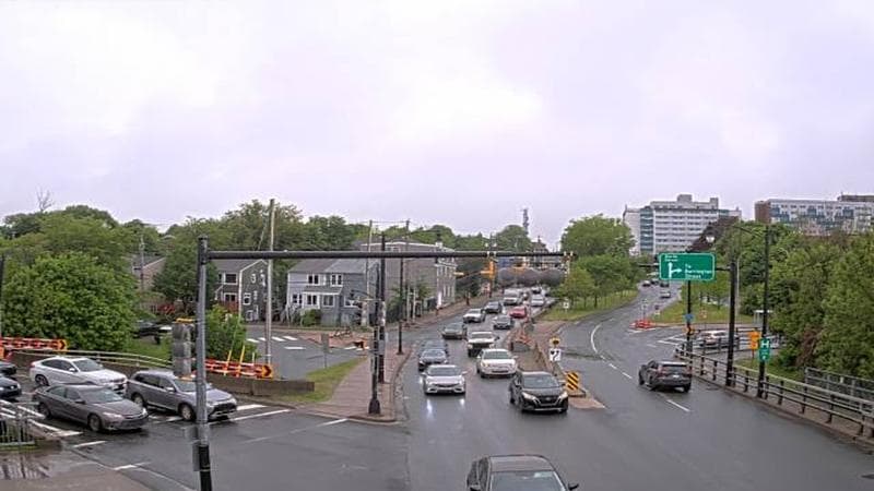 Mac Donald Bridge - Dartmouth bound