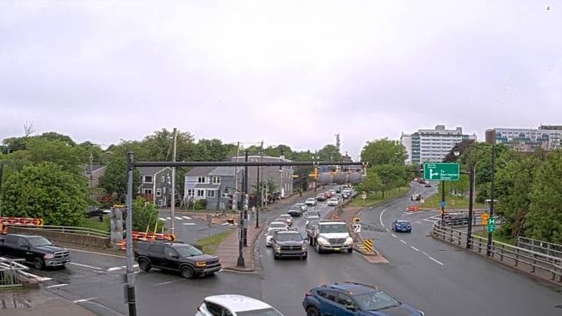 Mac Donald Bridge - Dartmouth bound