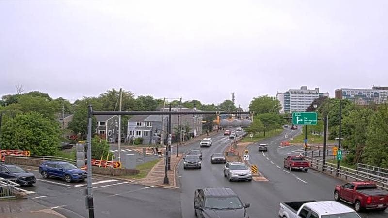 Mac Donald Bridge - Dartmouth bound