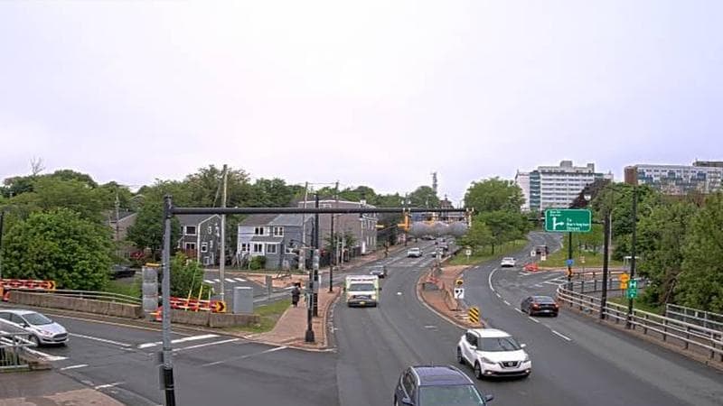 Mac Donald Bridge - Dartmouth bound