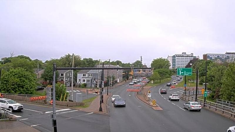 Mac Donald Bridge - Dartmouth bound