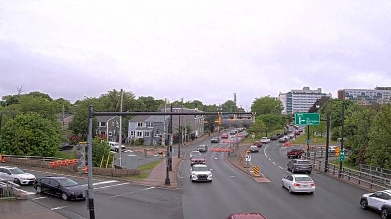 Mac Donald Bridge - Dartmouth bound