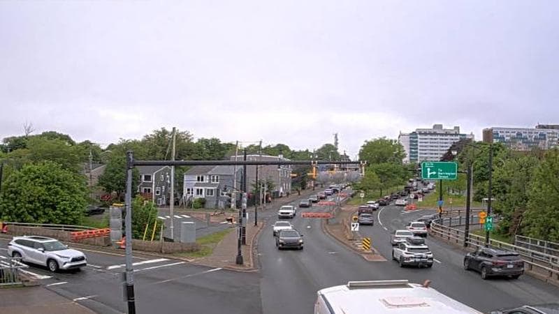 Mac Donald Bridge - Dartmouth bound