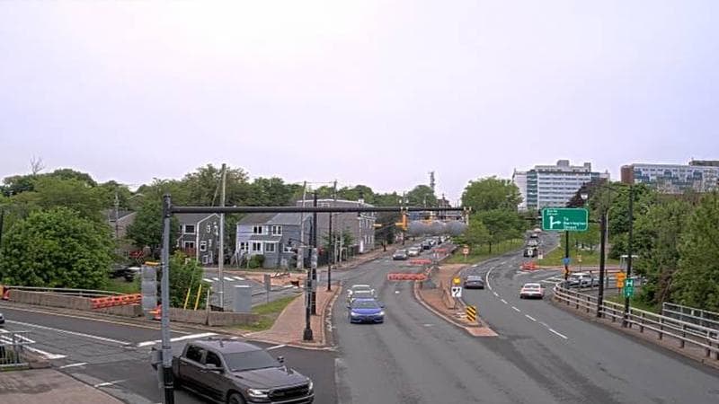 Mac Donald Bridge - Dartmouth bound