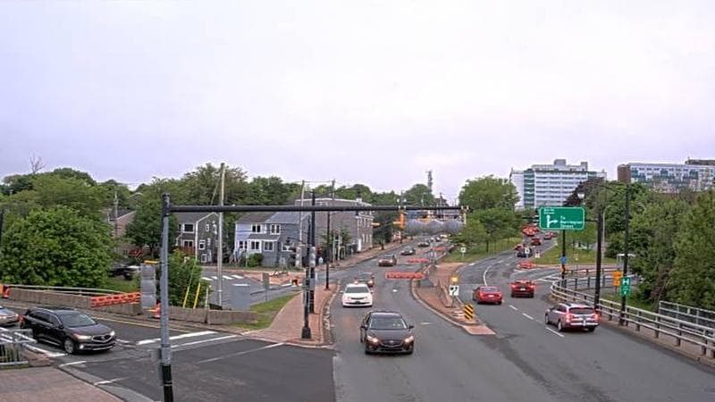 Mac Donald Bridge - Dartmouth bound