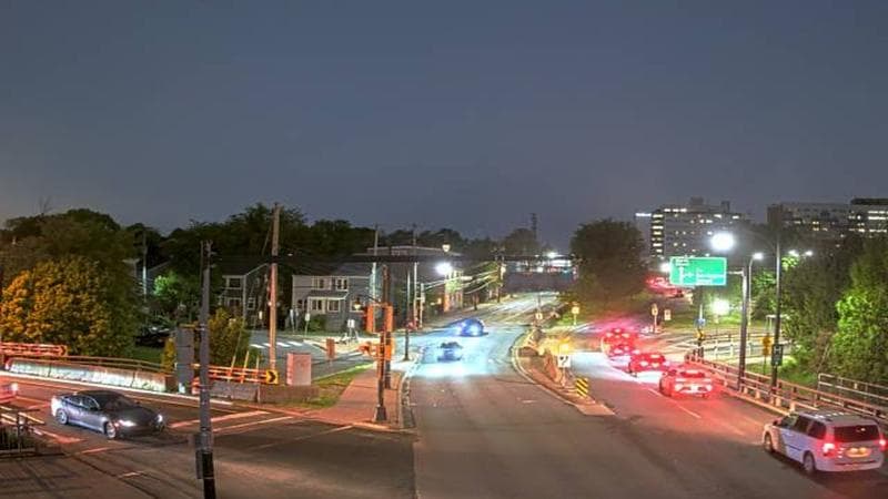 Mac Donald Bridge - Dartmouth bound