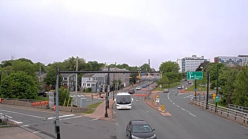 Mac Donald Bridge - Dartmouth bound