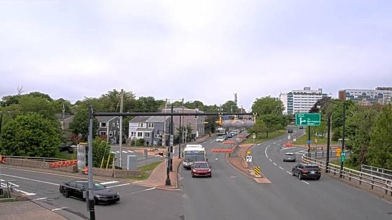 Mac Donald Bridge - Dartmouth bound