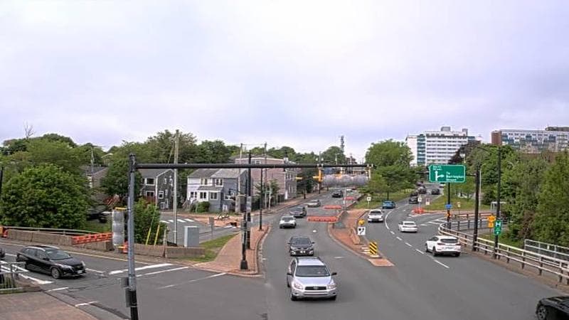 Mac Donald Bridge - Dartmouth bound