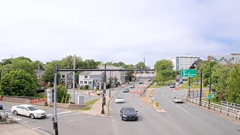 Mac Donald Bridge - Dartmouth bound