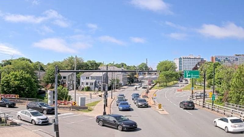Mac Donald Bridge - Dartmouth bound