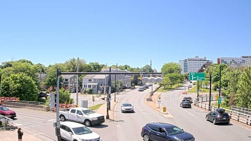 Mac Donald Bridge - Dartmouth bound