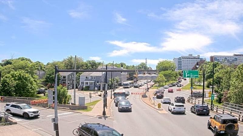 Mac Donald Bridge - Dartmouth bound