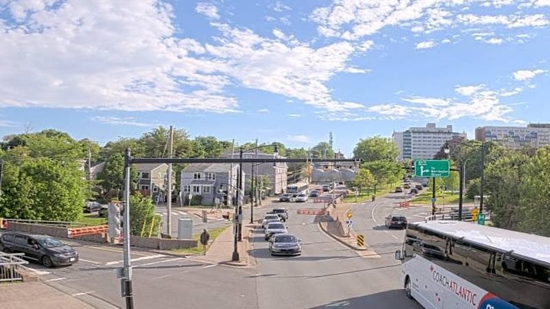 Mac Donald Bridge - Dartmouth bound